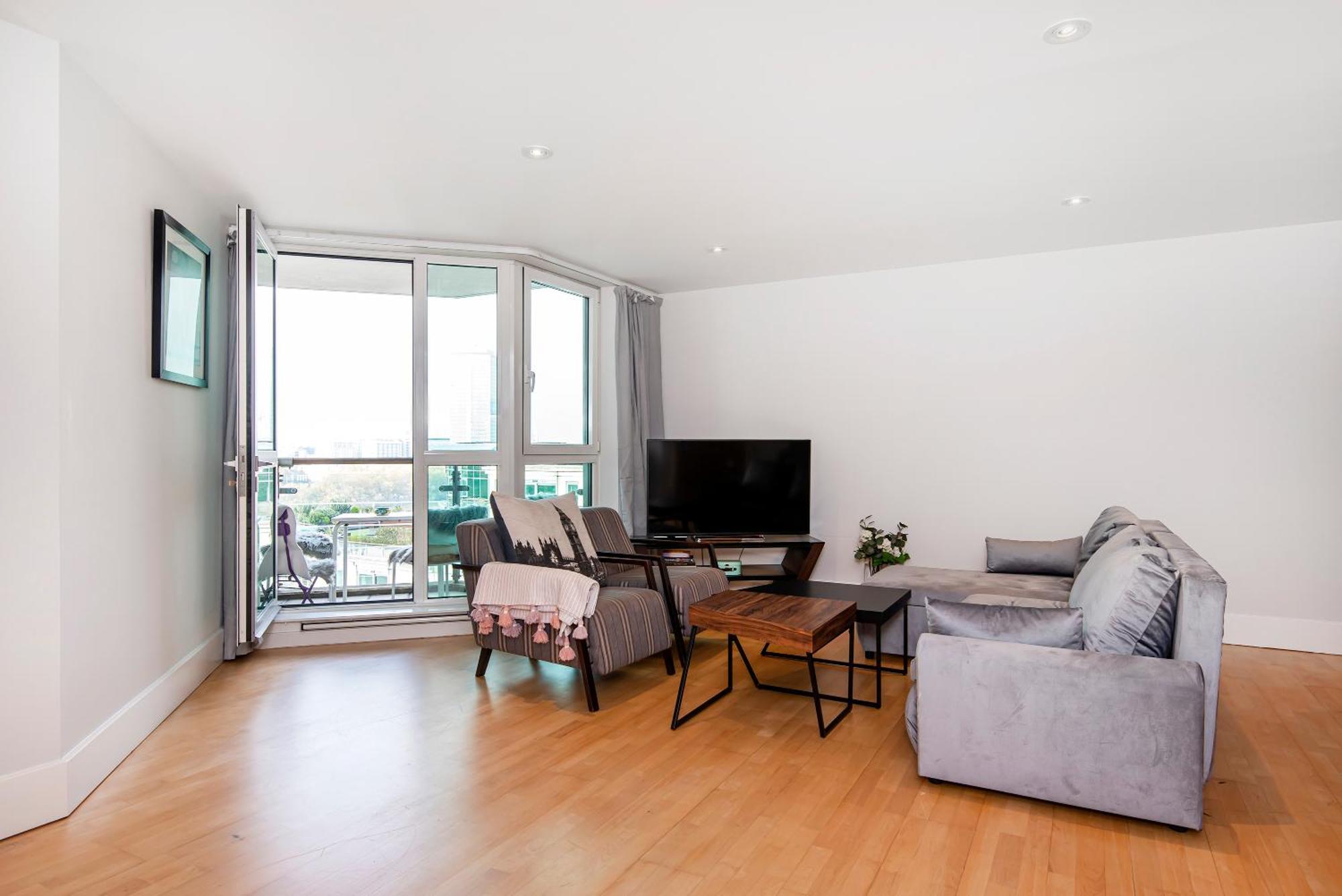 Modern 2 Bedroom 2 Bath Apartment With River View London Eksteriør bilde